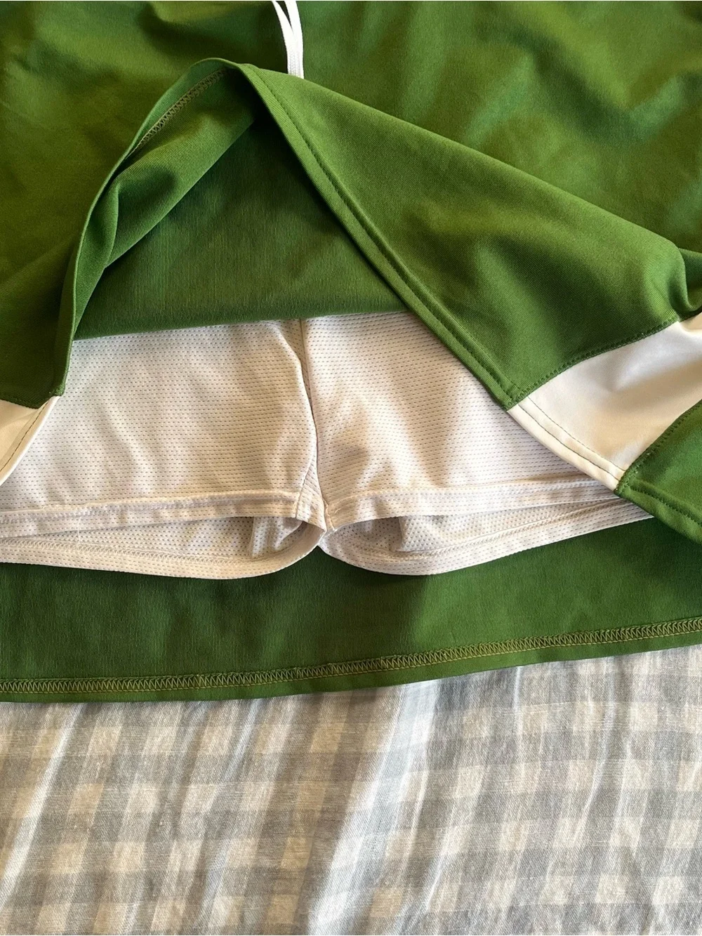 Athleta Green Skort